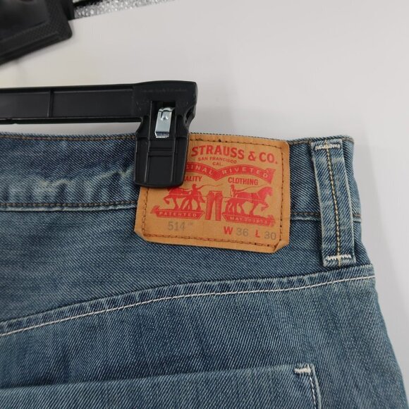 Levi's 514 Men's Straight Leg Jeans Size 36 x 30 - Picture 7 of 7